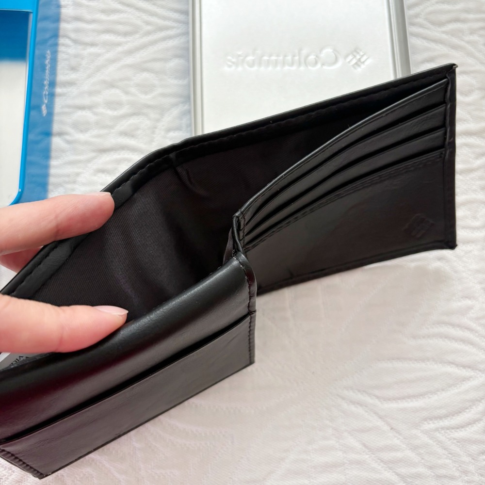 Columbia Men's RFID-Blocking Wallet, Black - Picture 3 of 4